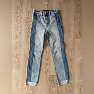 Hollister Two-Tone Denim Skinny Jeans